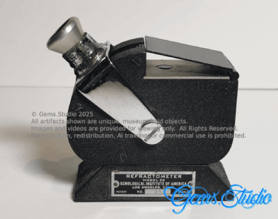 GIA Erb Gray Refractometer (c. Later 1960s)