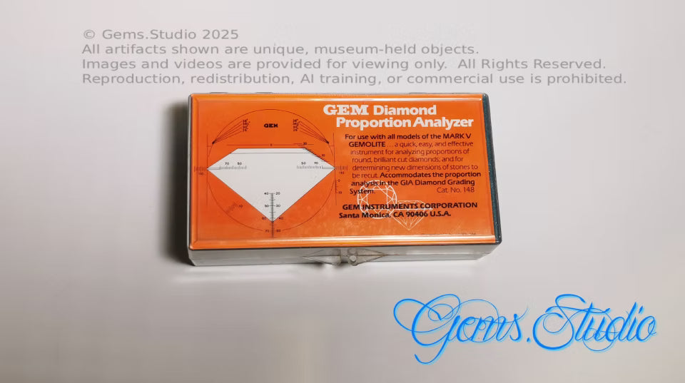 Diamond Proportion Analyzer (GEM Instruments Corporation, c. late 1966)
