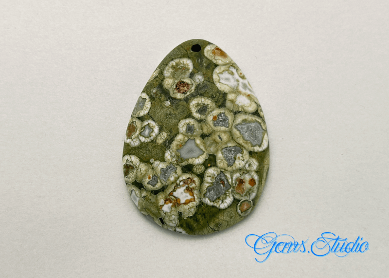 Rain Forest Jasper (Rhyolite) 46x34