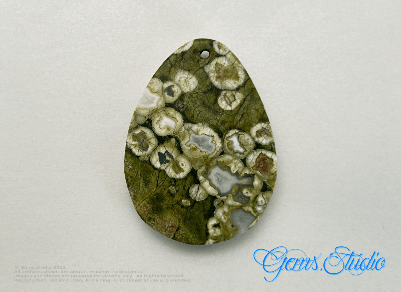Rain Forest Jasper (Rhyolite) 46x34